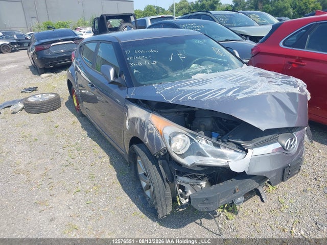 2017 Hyundai Veloster Se/tech მანქანა იყიდება აუქციონზე, vin: KMHTC6AD9HU306168, აუქციონის ნომერი: 12576551