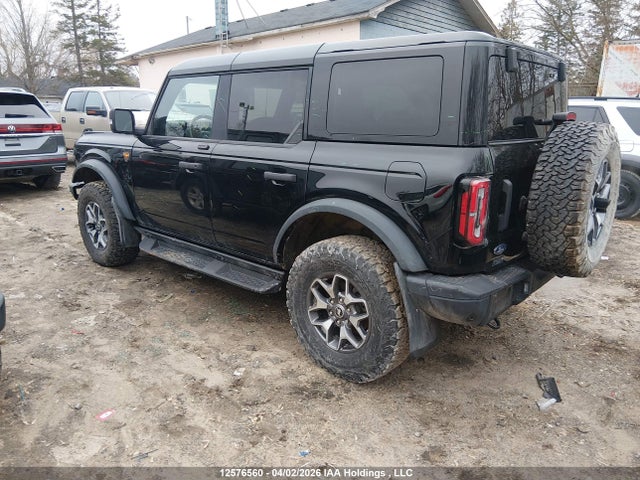 2024 Ford Bronco Badlands მანქანა იყიდება აუქციონზე, vin: 1FMEE9BP5RLA89867, აუქციონის ნომერი: 12576560