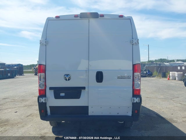 12576668 :رقم المزاد ، 3C6LRVCG6SE534792 vin ، 2025 Ram Promaster 2500 2500 High مزاد بيع