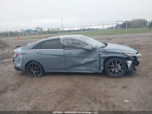 12576680 :رقم المزاد ، KMHLN4AG7MU063978 vin ، 2021 Hyundai Elantra Ultimate Ivt With Two-tone Interior مزاد بيع