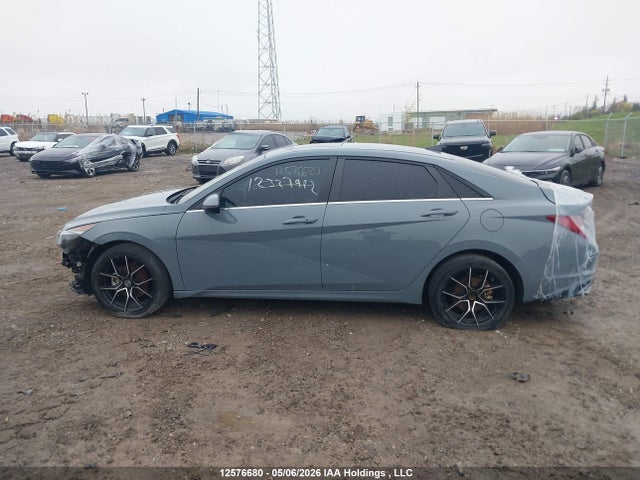 12576680 :رقم المزاد ، KMHLN4AG7MU063978 vin ، 2021 Hyundai Elantra Ultimate Ivt With Two-tone Interior مزاد بيع