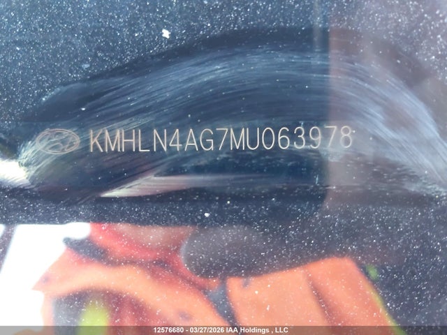 12576680 :رقم المزاد ، KMHLN4AG7MU063978 vin ، 2021 Hyundai Elantra Ultimate Ivt With Two-tone Interior مزاد بيع