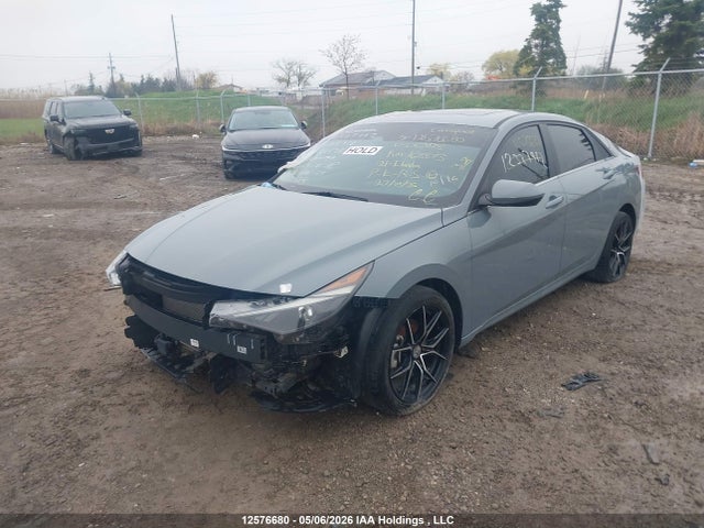 12576680 :رقم المزاد ، KMHLN4AG7MU063978 vin ، 2021 Hyundai Elantra Ultimate Ivt With Two-tone Interior مزاد بيع