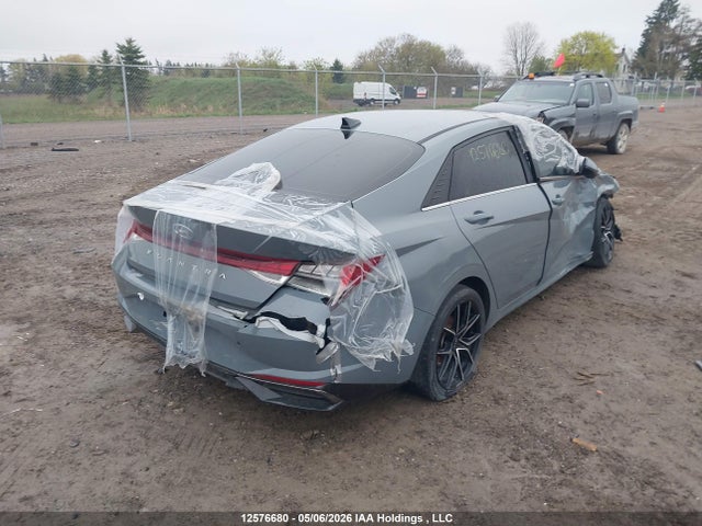 12576680 :رقم المزاد ، KMHLN4AG7MU063978 vin ، 2021 Hyundai Elantra Ultimate Ivt With Two-tone Interior مزاد بيع