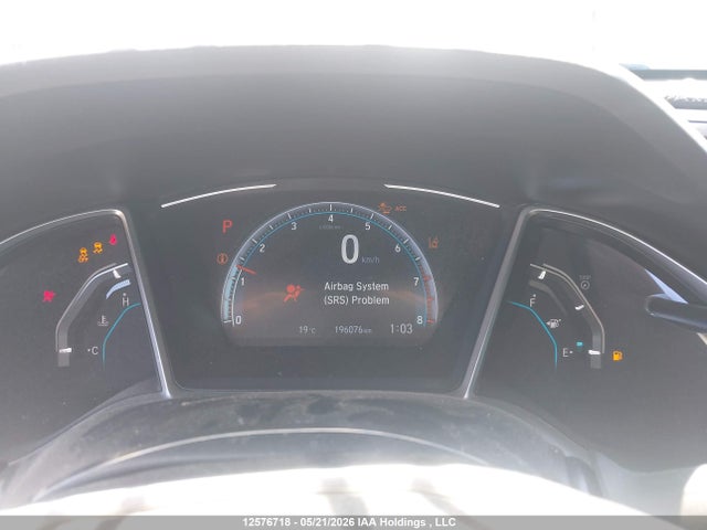 2019 Honda Civic Ex მანქანა იყიდება აუქციონზე, vin: 2HGFC2F78KH017629, აუქციონის ნომერი: 12576718