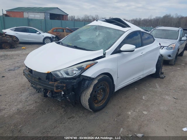 12576740 :رقم المزاد ، KMHDH4AE3GU541165 vin ، 2016 Hyundai Elantra Se/sport/limited مزاد بيع