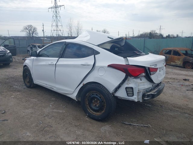 12576740 :رقم المزاد ، KMHDH4AE3GU541165 vin ، 2016 Hyundai Elantra Se/sport/limited مزاد بيع
