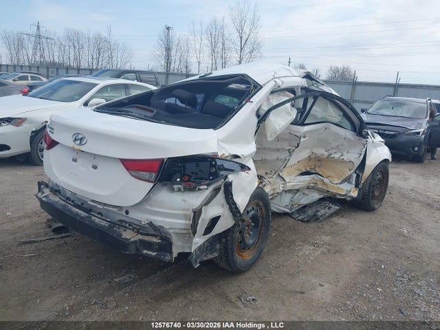 12576740 :رقم المزاد ، KMHDH4AE3GU541165 vin ، 2016 Hyundai Elantra Se/sport/limited مزاد بيع