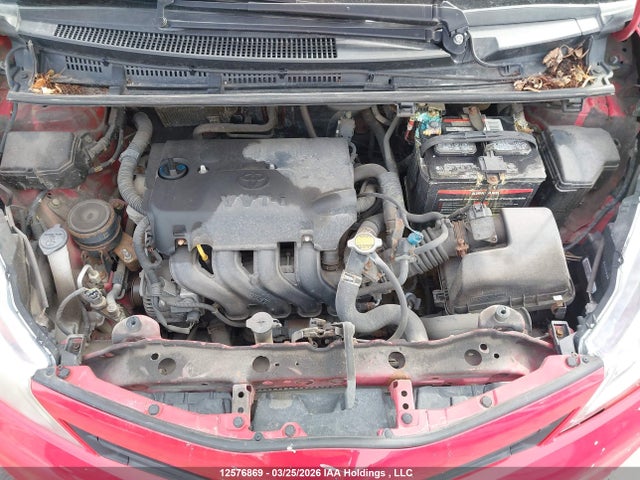 12576869 :رقم المزاد ، JTDKTUD39DD557547 vin ، 2013 Toyota Yaris مزاد بيع