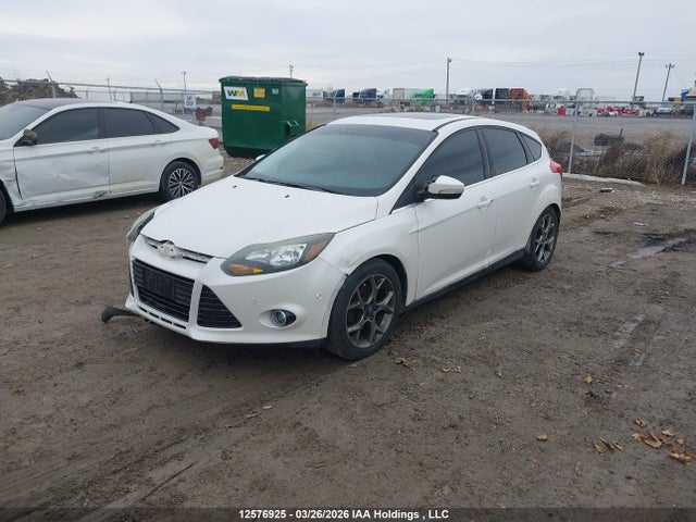 12576925 :رقم المزاد ، 1FADP3N25DL191403 vin ، 2013 Ford Focus Titanium مزاد بيع