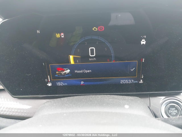 2025 Chevrolet Trax Activ Fwd მანქანა იყიდება აუქციონზე, vin: KL77LKE22SC105181, აუქციონის ნომერი: 12576932