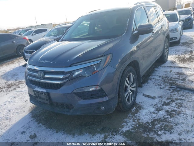12475336 :رقم المزاد ، 5FNYF6H72HB501359 vin ، 2017 Honda Pilot Ex-l Navi مزاد بيع
