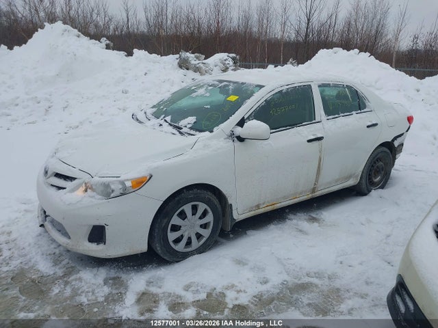 12577001 :رقم المزاد ، 2T1BU4EE5DC039381 vin ، 2013 Toyota Corolla Ce مزاد بيع