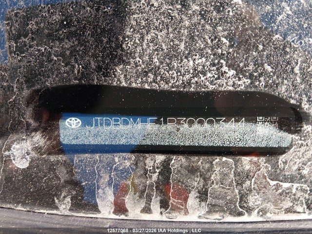 JTDBDMHE1P3000344 Toyota Corolla Le/se/night Shade