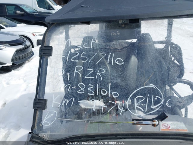 12577110 :رقم المزاد ، 4XAVH76A2AD831010 vin ، 2010 Polaris Ranger Rzr مزاد بيع