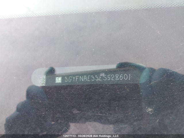 12577113 :رقم المزاد ، 3GYFNAE33ES528601 vin ، 2014 Cadillac Srx مزاد بيع