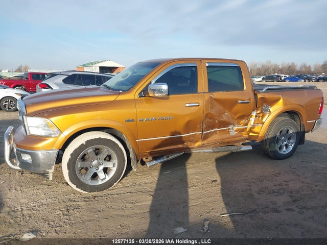 12577135 :رقم المزاد ، 1C6RD7NT5CS277752 vin ، 2012 Ram 1500 Laramie مزاد بيع