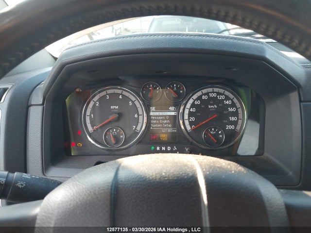 12577135 :رقم المزاد ، 1C6RD7NT5CS277752 vin ، 2012 Ram 1500 Laramie مزاد بيع