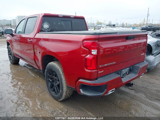 12577161 :رقم المزاد ، 1GCUKEE88SZ193360 vin ، 2025 Chevrolet Silverado 1500 4wd Rst مزاد بيع