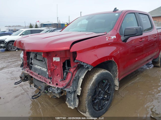 12577161 :رقم المزاد ، 1GCUKEE88SZ193360 vin ، 2025 Chevrolet Silverado 1500 4wd Rst مزاد بيع