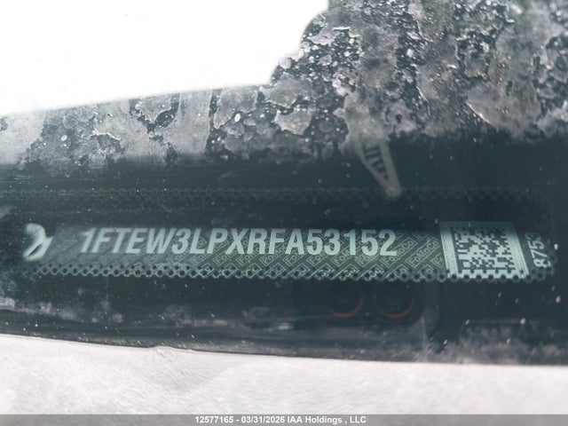 2024 Ford F-150 მანქანა იყიდება აუქციონზე, vin: 1FTEW3LPXRFA53152, აუქციონის ნომერი: 12577165