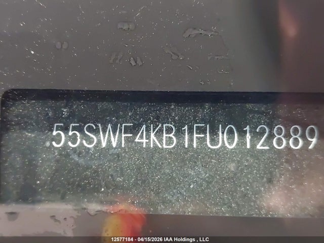55SWF4KB1FU012889 Mercedes-Benz C 300 4matic