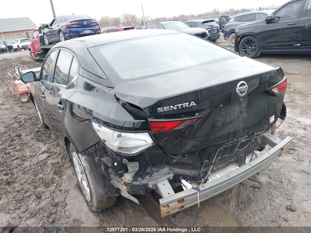 2020 Nissan Sentra S მანქანა იყიდება აუქციონზე, vin: 3N1AB8BVXLY222919, აუქციონის ნომერი: 12577201