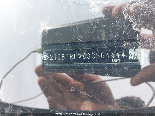 12577222 :رقم المزاد ، 2T3B1RFV8SC564444 vin ، 2025 Toyota Rav4 Le مزاد بيع