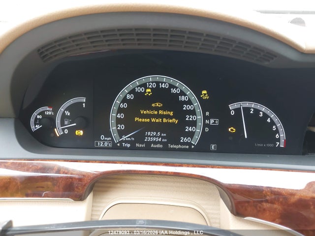 12479093 :رقم المزاد ، WDDNG8GB2BA380386 vin ، 2011 Mercedes-benz S 550 4matic مزاد بيع