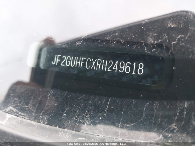 Aukcja sprzedaży 2024 Subaru Crosstrek Sport, vin: JF2GUHFCXRH249618, numer aukcji: 12577240