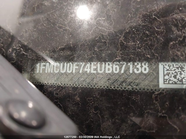 Продаж на аукціоні авто 2014 Ford Escape S, vin: 1FMCU0F74EUB67138, номер лоту: 12577250