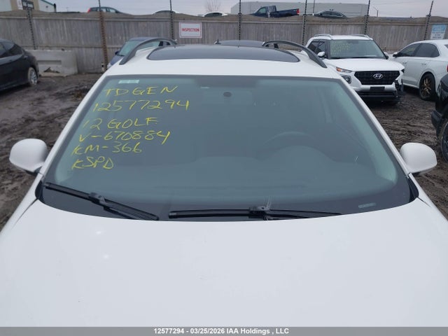 Aukcja sprzedaży 2012 Volkswagen Golf 2.0 Tdi Highline/comfortline, vin: 3VWPL7AJ8CM670884, numer aukcji: 12577294