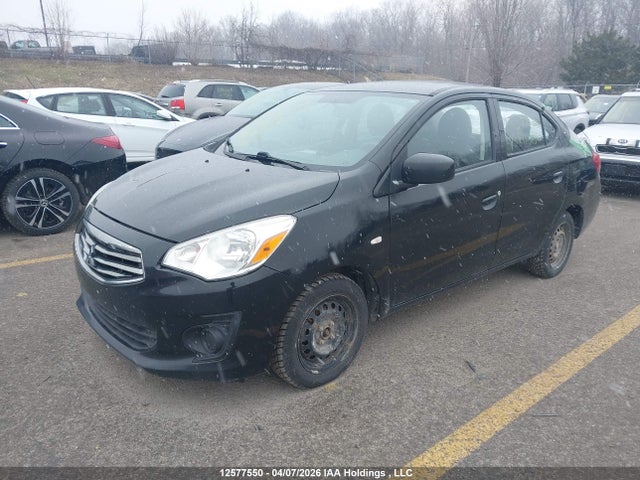12577550 :رقم المزاد ، ML32F3FJ4HHF05132 vin ، 2017 Mitsubishi Mirage مزاد بيع