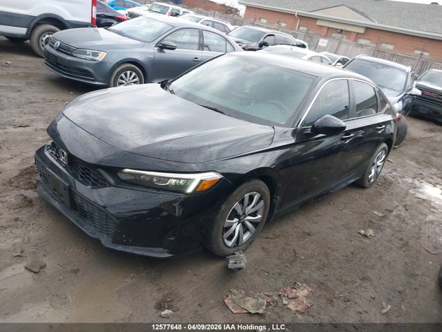 2025 Honda Civic მანქანა იყიდება აუქციონზე, vin: 2HGFE2F24SH110372, აუქციონის ნომერი: 12577648