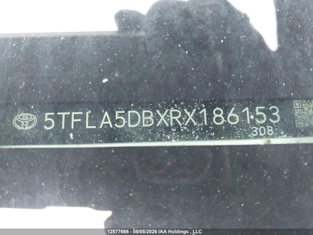 Aukcja sprzedaży 2024 Toyota Tundra Sr 4x4, vin: 5TFLA5DBXRX186153, numer aukcji: 12577666
