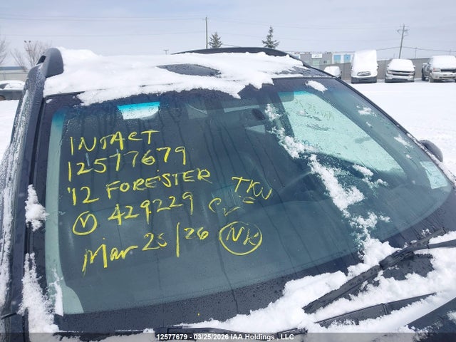 12577679 :رقم المزاد ، JF2SHHEC2CH429229 vin ، 2012 Subaru Forester Limited مزاد بيع