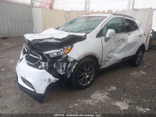 12577816 :رقم المزاد ، KL4CJ2SB7KB869250 vin ، 2019 Buick Encore Sport Touring مزاد بيع