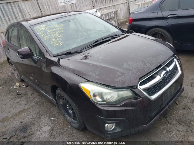 2012 Subaru Impreza Limited მანქანა იყიდება აუქციონზე, vin: JF1GPAH67CH205366, აუქციონის ნომერი: 12577865