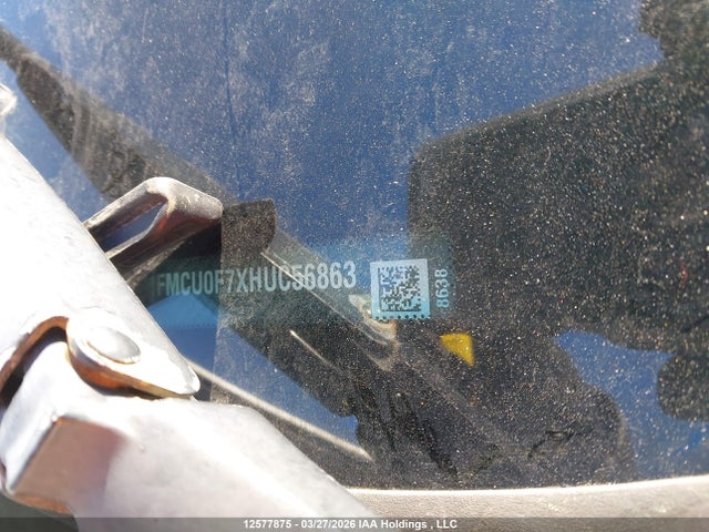 1FMCU0F7XHUC56863 Ford ESCAPE S