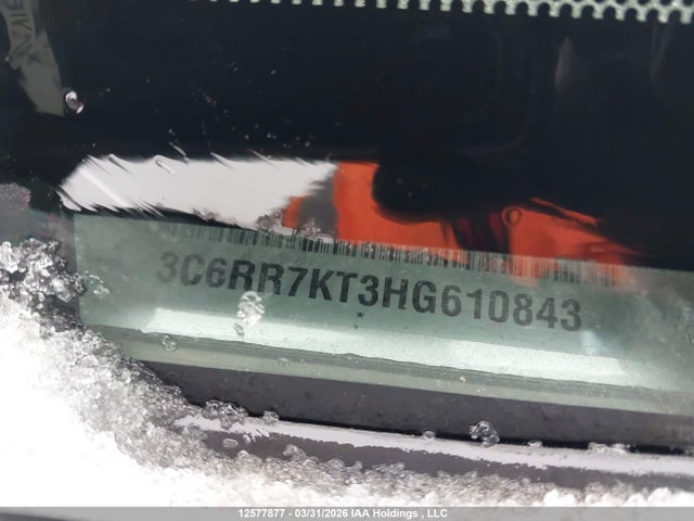 3C6RR7KT3HG610843 Dodge RAM 1500