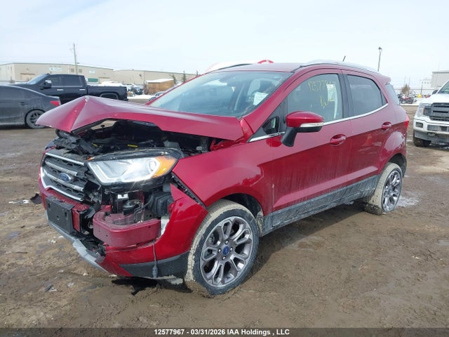 Aukcja sprzedaży 2019 Ford Ecosport Titanium, vin: MAJ6S3KL7KC291102, numer aukcji: 12577967
