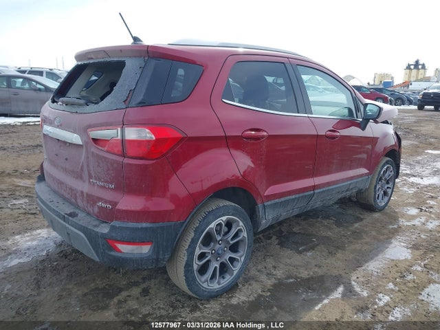 Aukcja sprzedaży 2019 Ford Ecosport Titanium, vin: MAJ6S3KL7KC291102, numer aukcji: 12577967