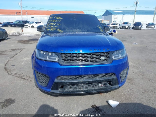 SALWZ2EF1GA109587 Land Rover Range Rover Sport V8 Supercharged