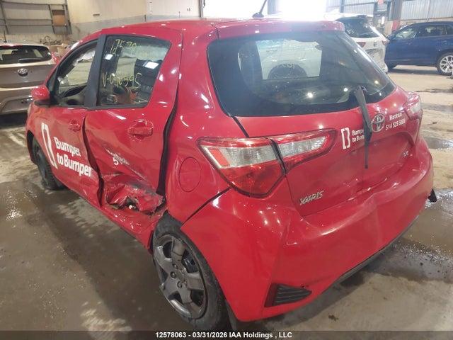 12578063 :رقم المزاد ، VNKKTUD39JA096595 vin ، 2018 Toyota Yaris L/le/se مزاد بيع