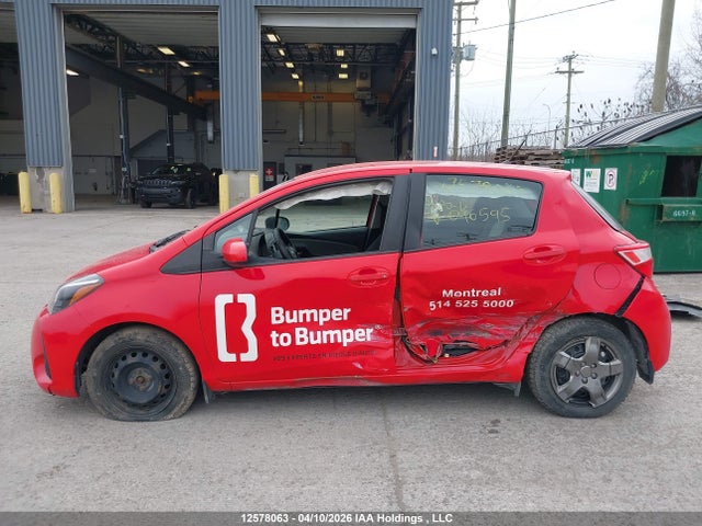 12578063 :رقم المزاد ، VNKKTUD39JA096595 vin ، 2018 Toyota Yaris L/le/se مزاد بيع