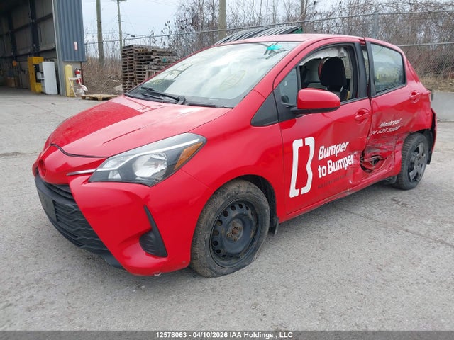 12578063 :رقم المزاد ، VNKKTUD39JA096595 vin ، 2018 Toyota Yaris L/le/se مزاد بيع