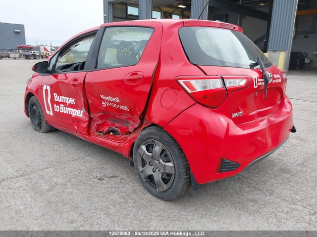 12578063 :رقم المزاد ، VNKKTUD39JA096595 vin ، 2018 Toyota Yaris L/le/se مزاد بيع
