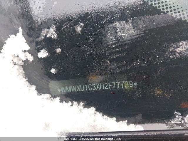 WMWXU1C3XH2F77729 Mini Cooper