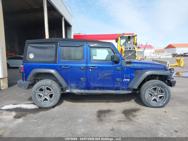 1C4HJXDG6KW578927 Jeep Wrangler Unlimited Sport