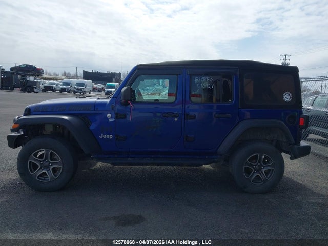 1C4HJXDG6KW578927 Jeep Wrangler Unlimited Sport